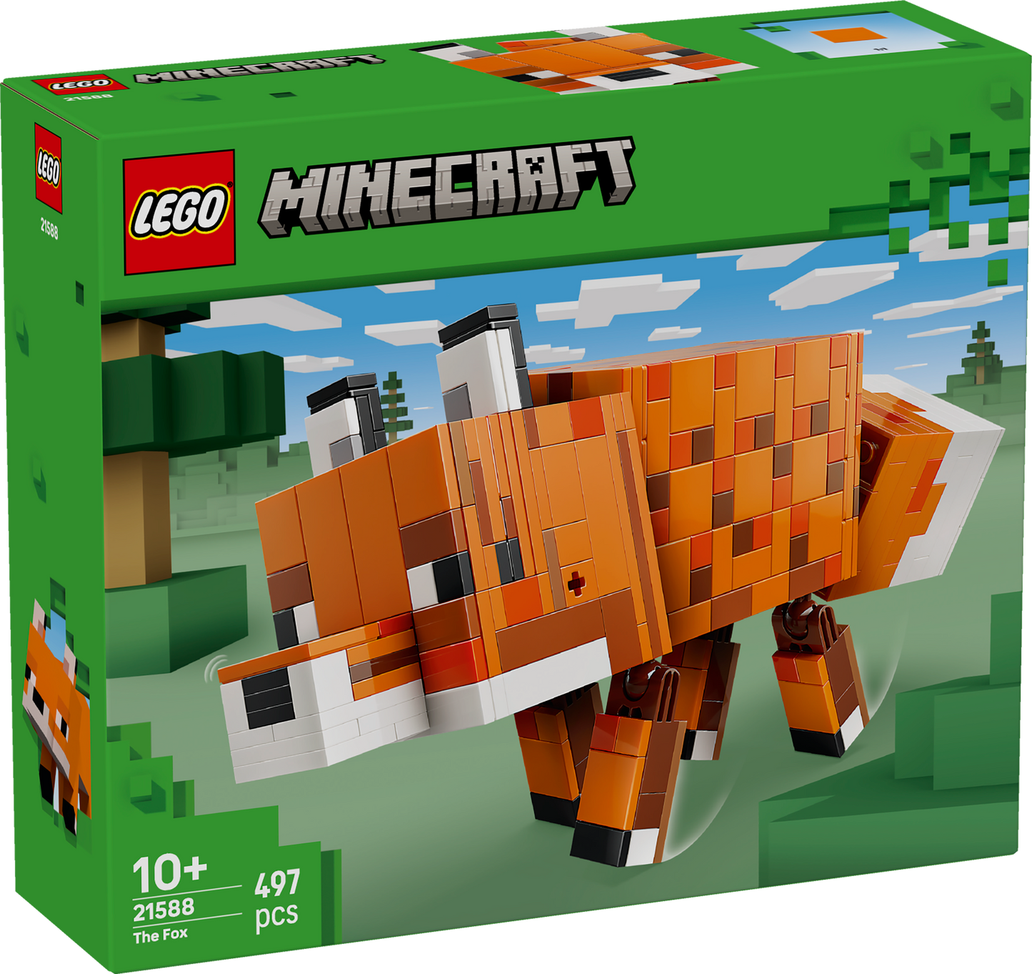 LEGO Minecraft: The Fox (21588)