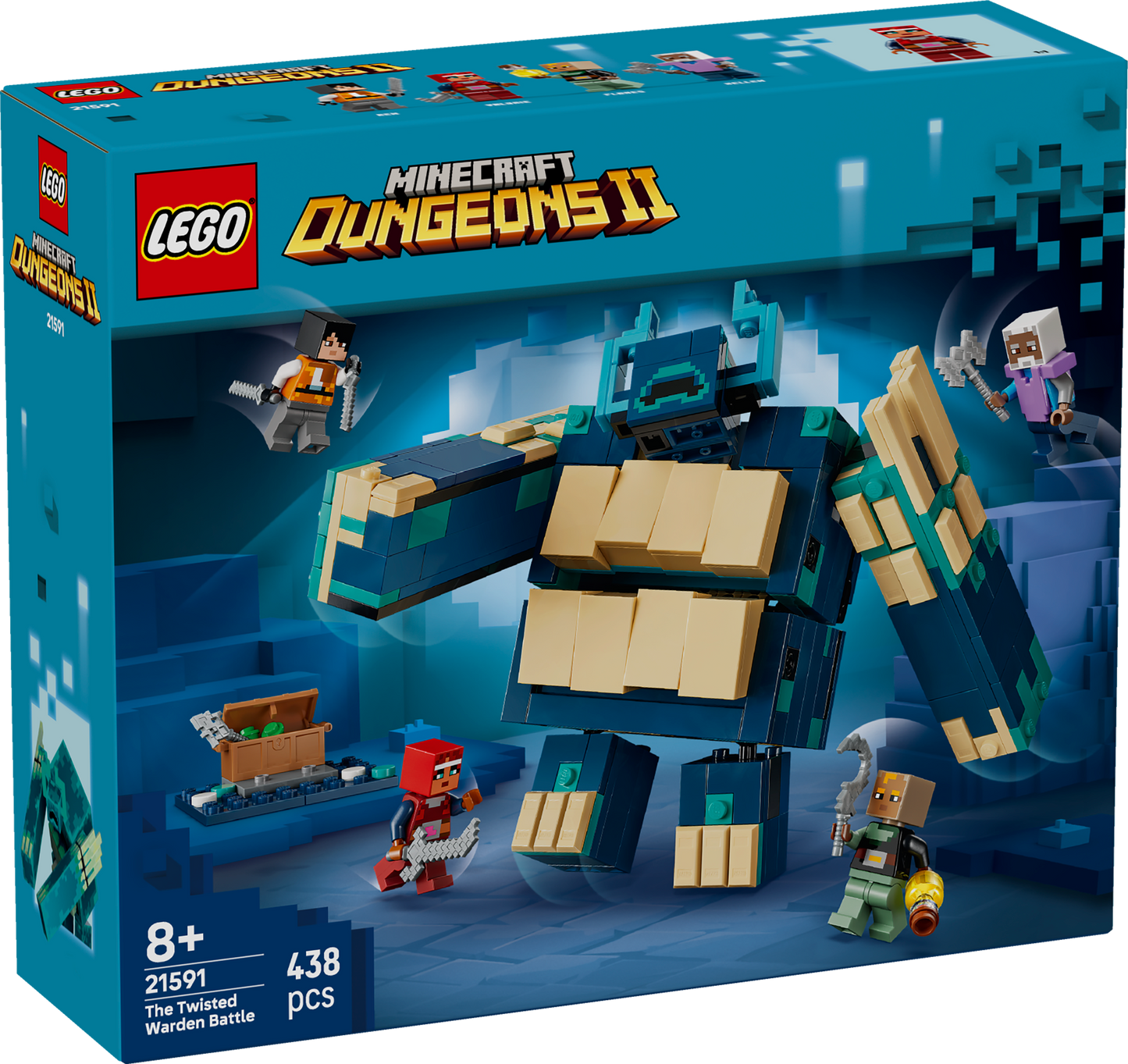 LEGO Minecraft: The Twisted Warden Battle (21591)