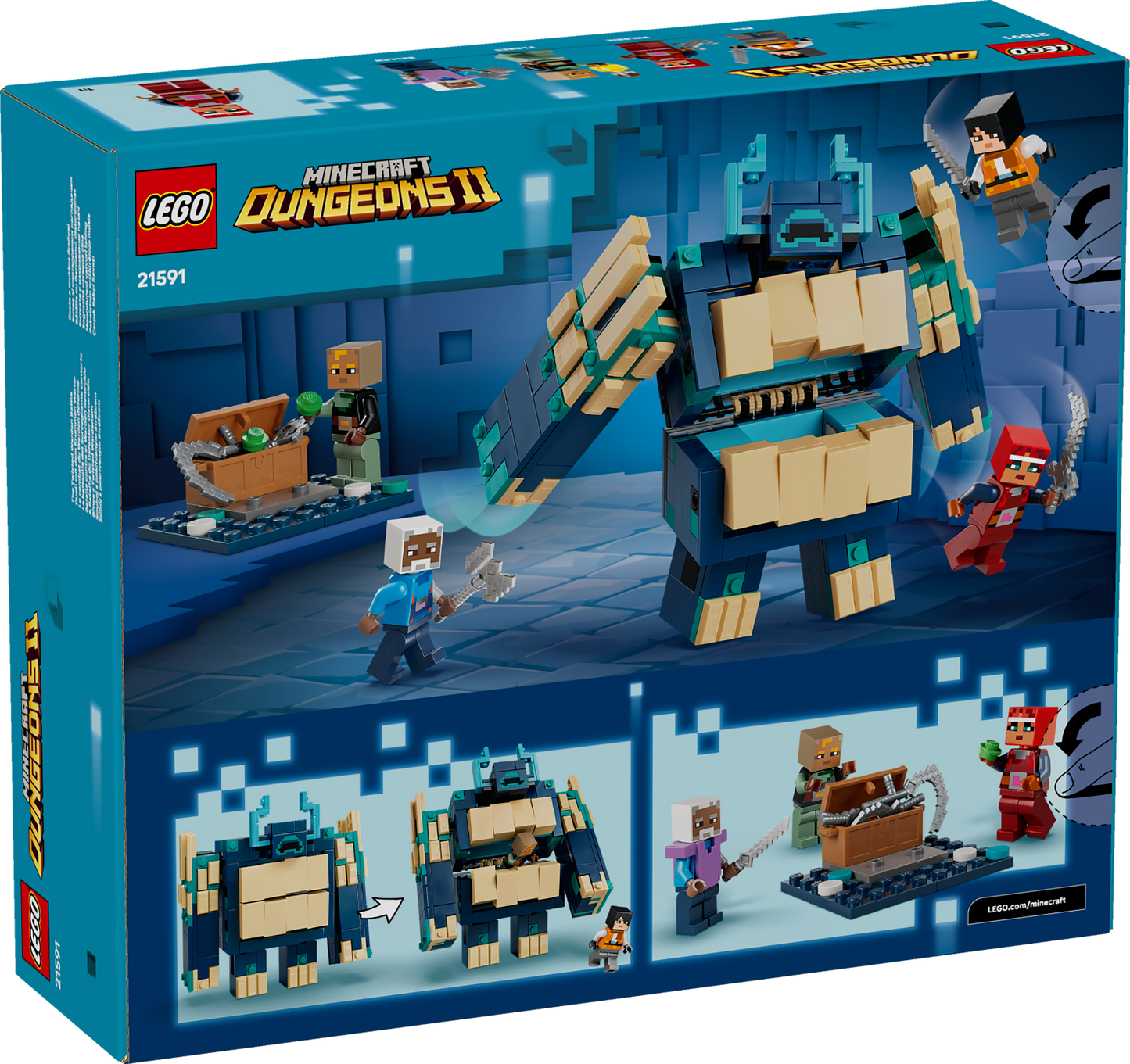 LEGO Minecraft: The Twisted Warden Battle (21591)