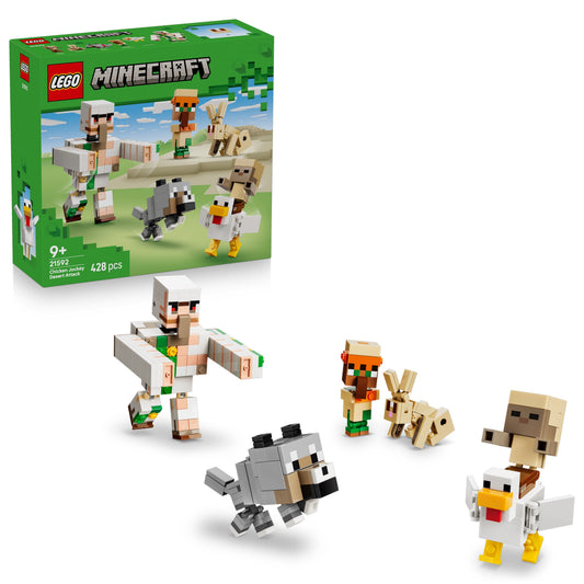LEGO Minecraft: Chicken Jockey Desert Attack (21592)