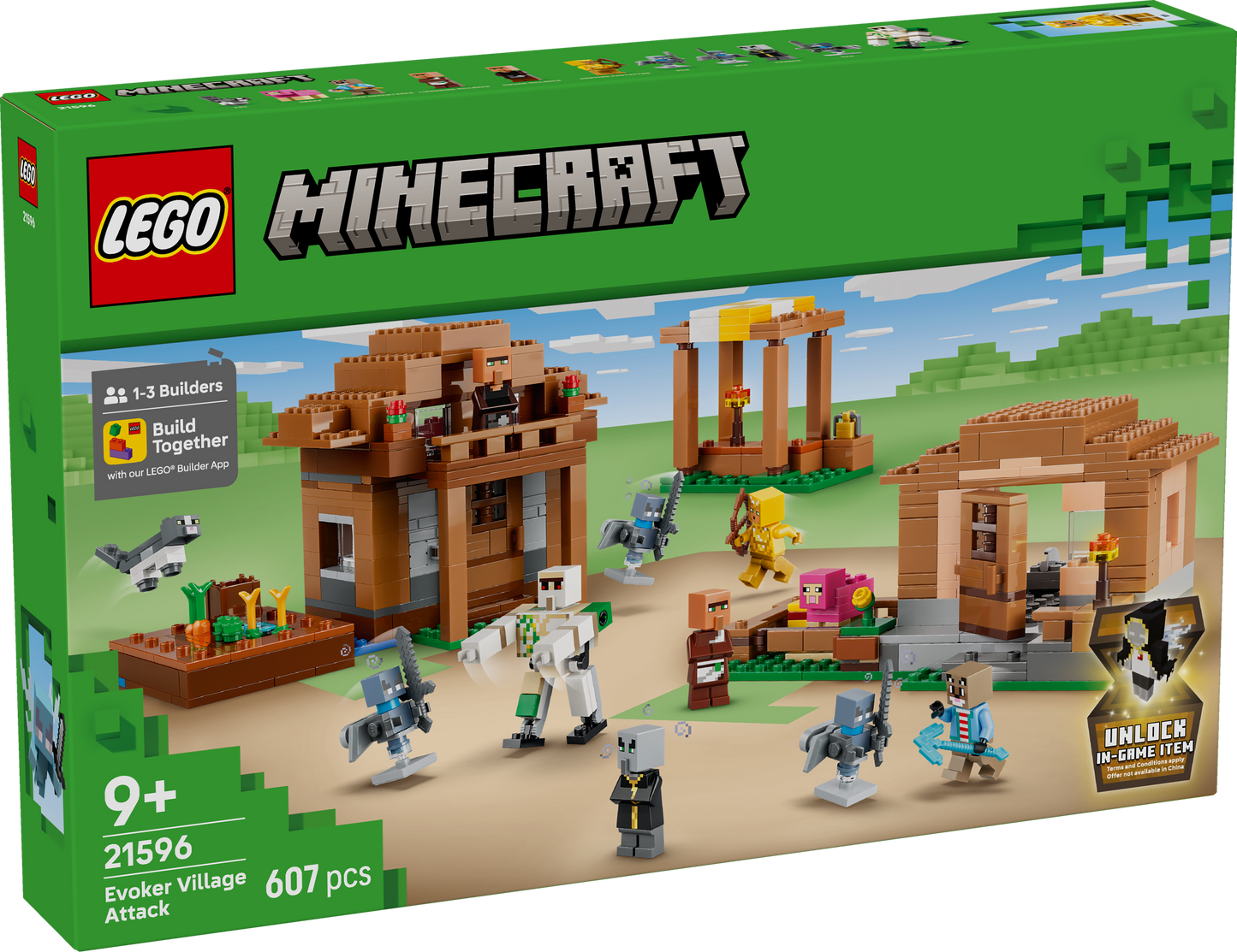 LEGO Minecraft: Evoker Village Attack (21596)