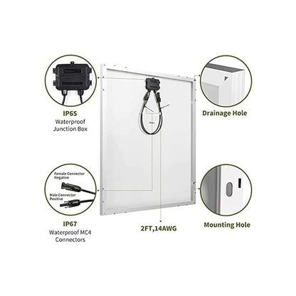 150W Solar Panel Combo