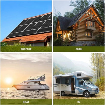 150W Solar Panel Combo