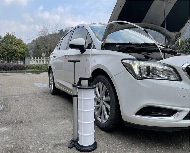 9L Manual Waste Oil Fluid Extractor Pump Fuel Car Boat Transfer