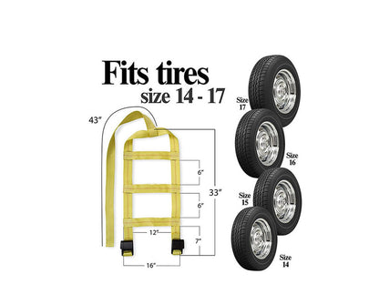 Car Tire Straps Tie Downs