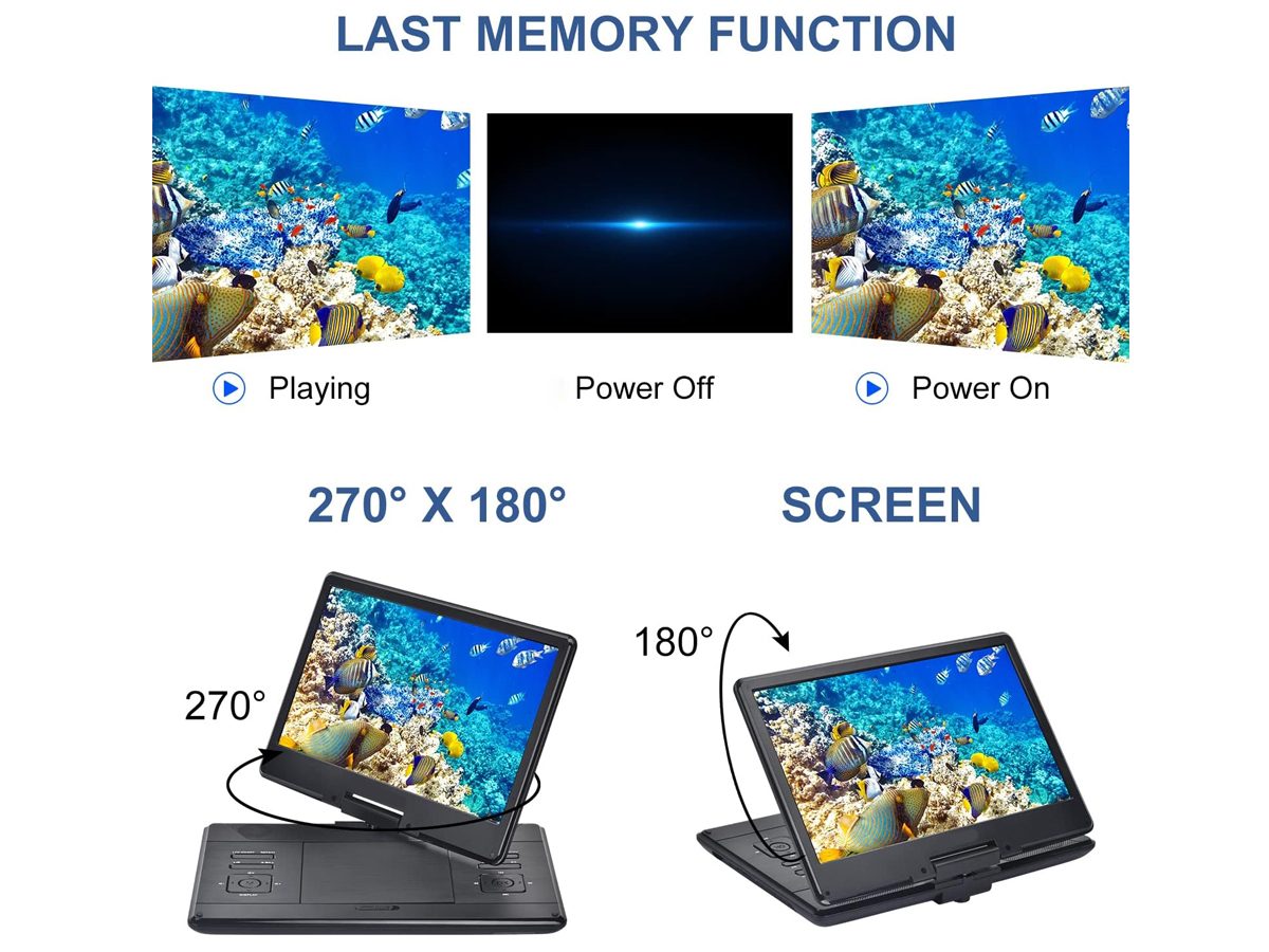 DVD Player Portable 14inch