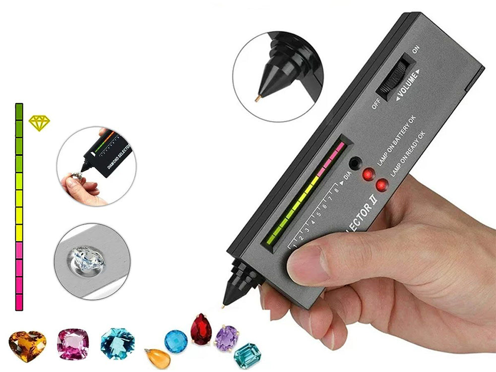 Diamond Tester Tool Diamond Selector II LED Diamond Tester