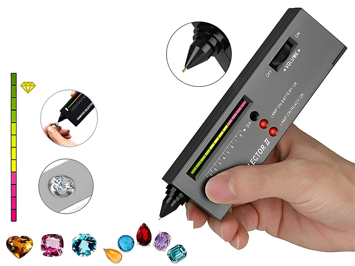 Diamond Tester Tool Diamond Selector II LED Diamond Tester