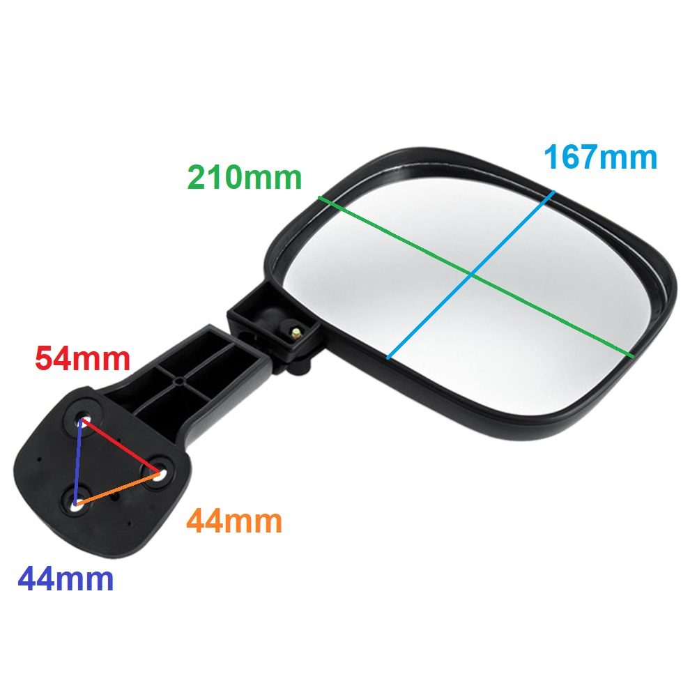 Replacement Toyota Hiace Tailgate Mirror 2005-2022