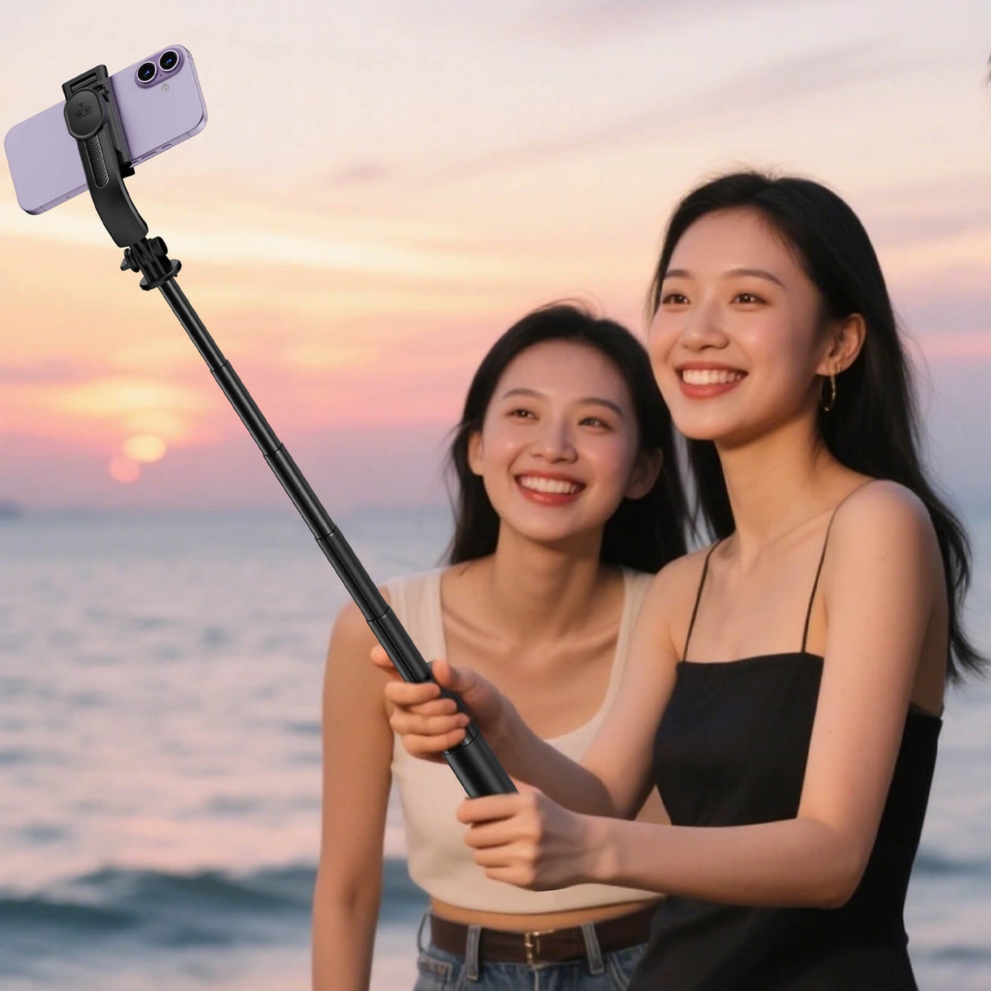 Acefast Auto Selfie Tripod Stand with Bluetooth Remote E42