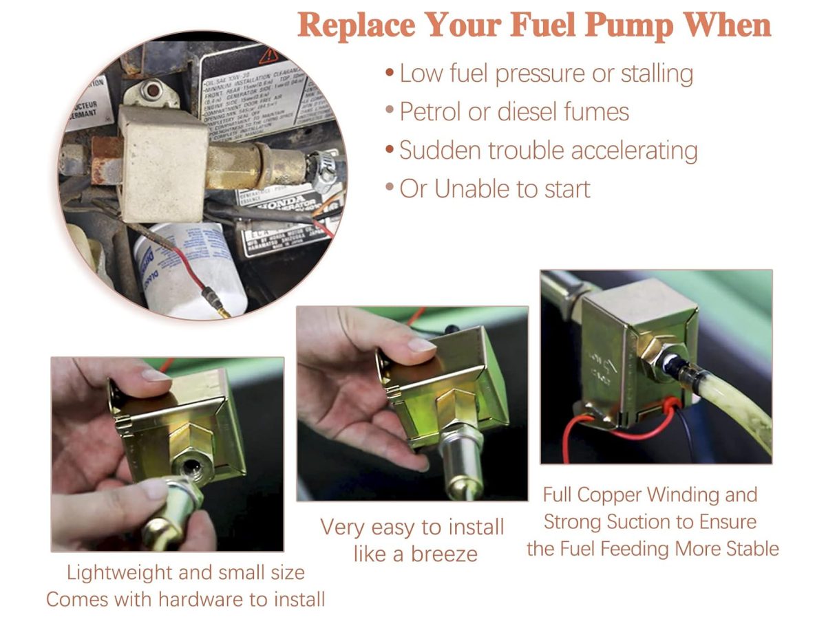 Electric Fuel Pump 12V