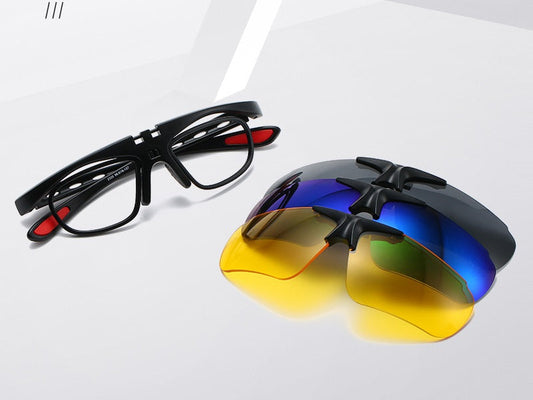 Polarized Sunglasses Change Colour Lens Set