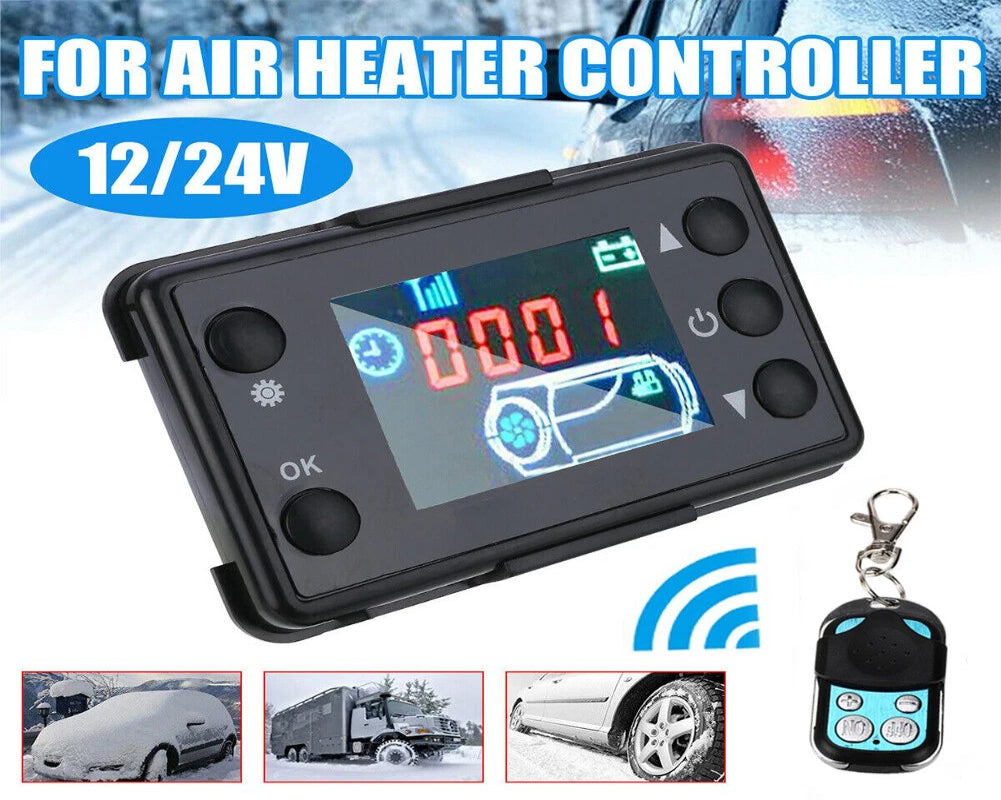 Diesel Air heating system Monitor LCD Switch With Remote
