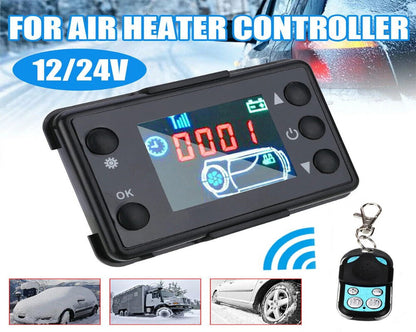 Diesel Air heating system Monitor LCD Switch With Remote
