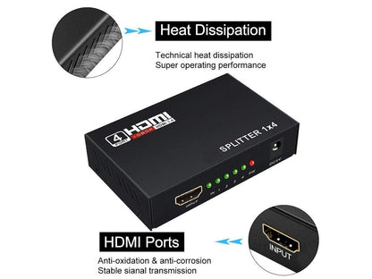 HDMI Splitter 1 in 4 Out