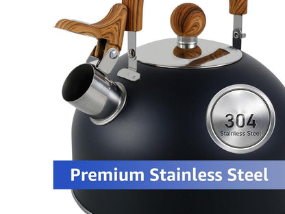 3L Smart Kettle Whistling Kettle(Stainless Steel)