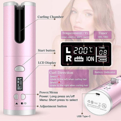 Hair Curler Cordless