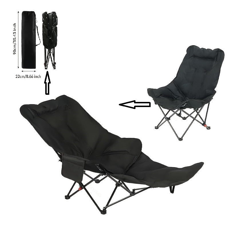 Adjustable Moon Lounge Chair – Folding Reclining Chair