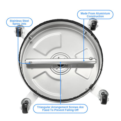 15" Pressure Washer Surface Cleaner