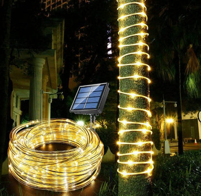 Outdoor Solar String Lights waterproof light 12M