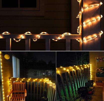 Outdoor Solar String Lights waterproof light 12M