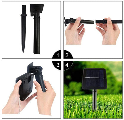 Outdoor Solar String Lights waterproof light 12M