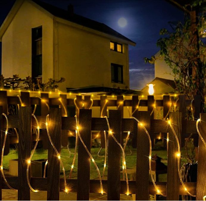 Outdoor Solar String Lights waterproof light 12M