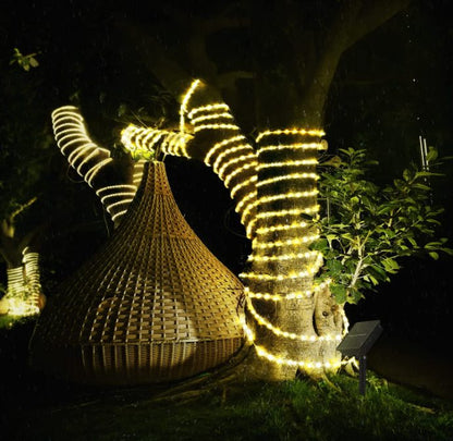 Outdoor Solar String Lights waterproof light 12M