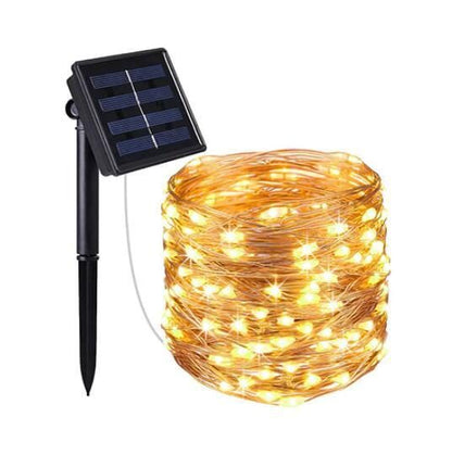 Outdoor Solar String Lights waterproof light 12M