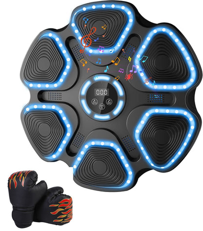 Music Boxing Sport Machine Toys for Kids Wall Mounted