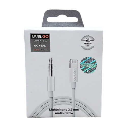 Lightning To 3.5mm Aux Audio Adapter Cable (GO63AT)