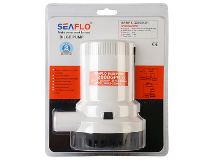 SEAFLO Water Bilge Pump 2000GPH SFBP1-G2000-01