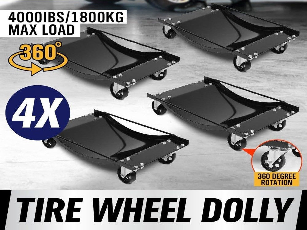Heavy Duty Wheel Dolly (2 Pair-1800Kg)