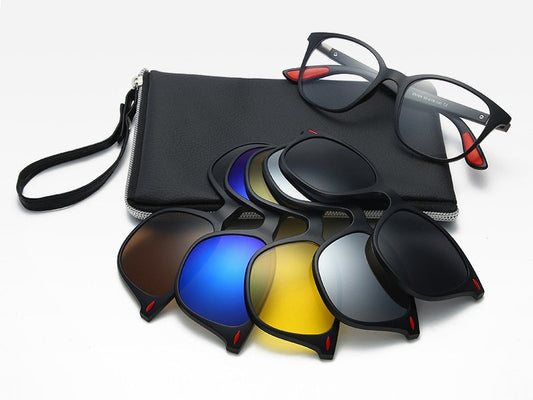 Polarized Sunglasses Change Colour Lens Set