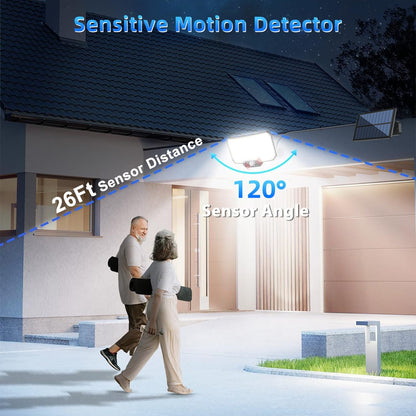 Outdoor Solar Motion Sensor Light Waterproof