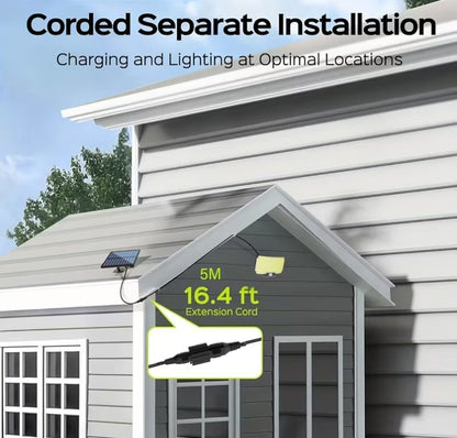 Outdoor Solar Motion Sensor Light Waterproof