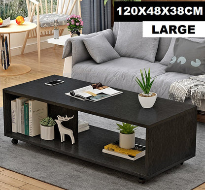 Coffee Table 120CM Black