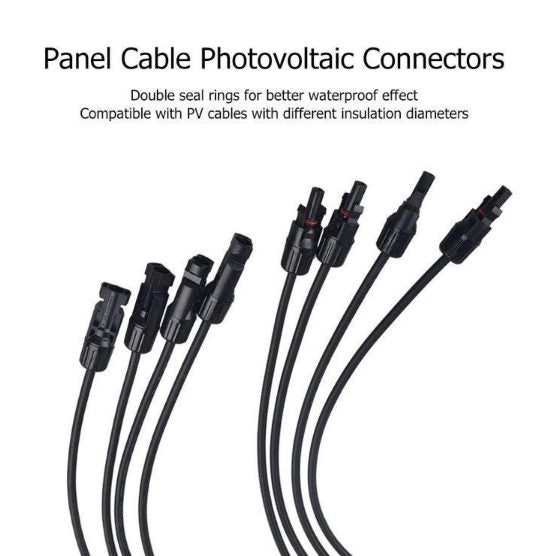 Solar Connectors 4 way MC4 Y Branch Parallel Adapter Cable