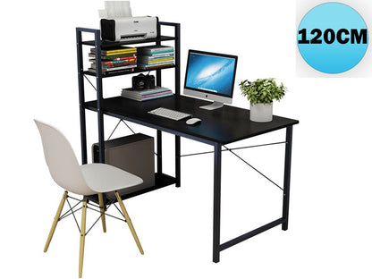 Computer Desk Table with Shelf