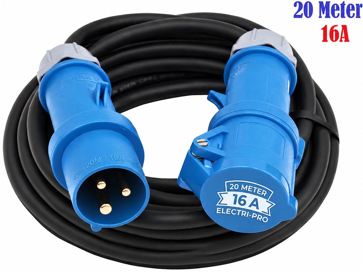 Camping Lead Caravan Camping Power Extension Lead 20M