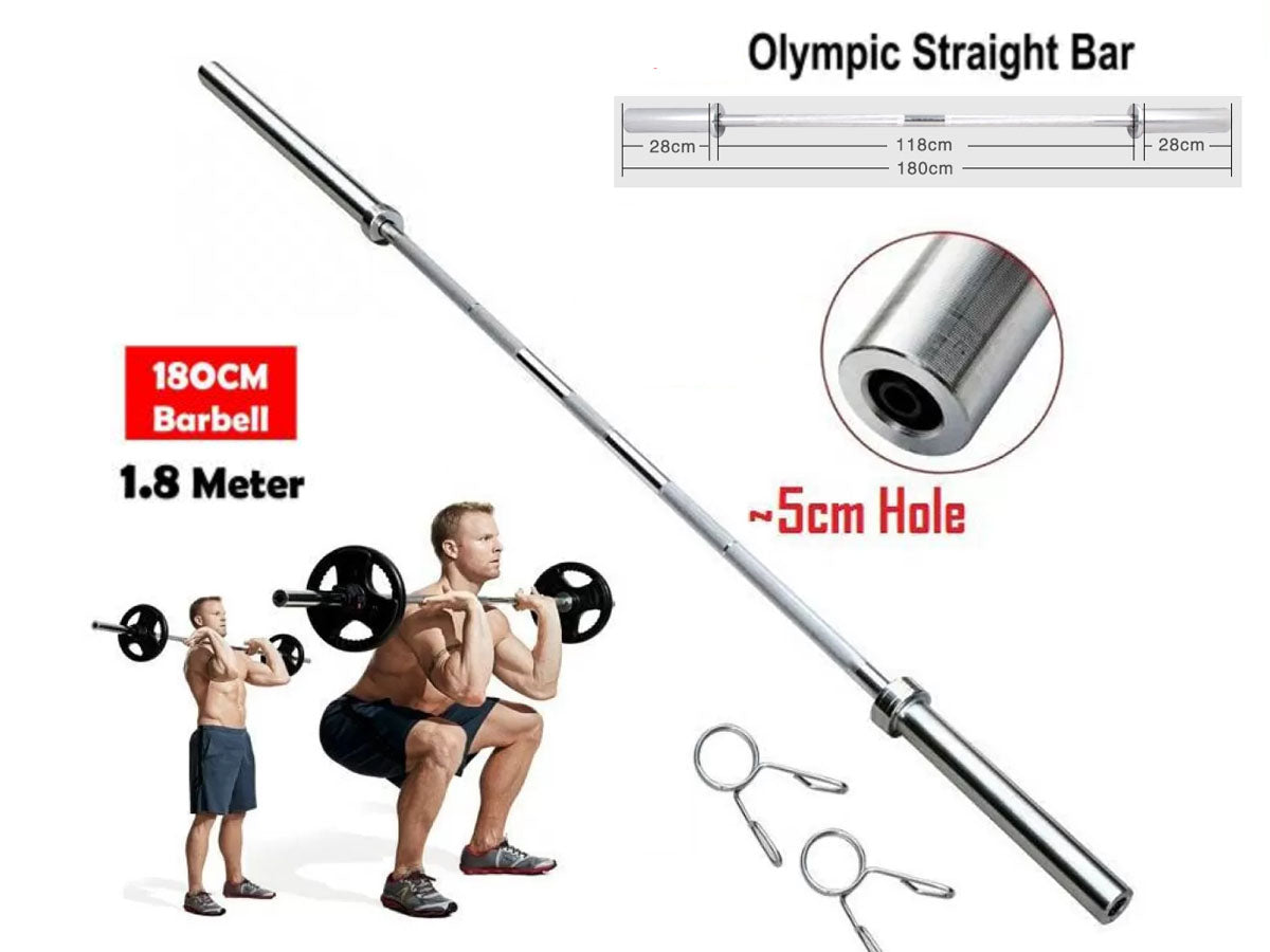 180cm Olympic Barbell Bar