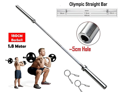 180cm Olympic Barbell Bar