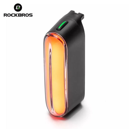 Magnetic Smart Bike Tail Light Rechargeable Rear Light with Brake Sensor