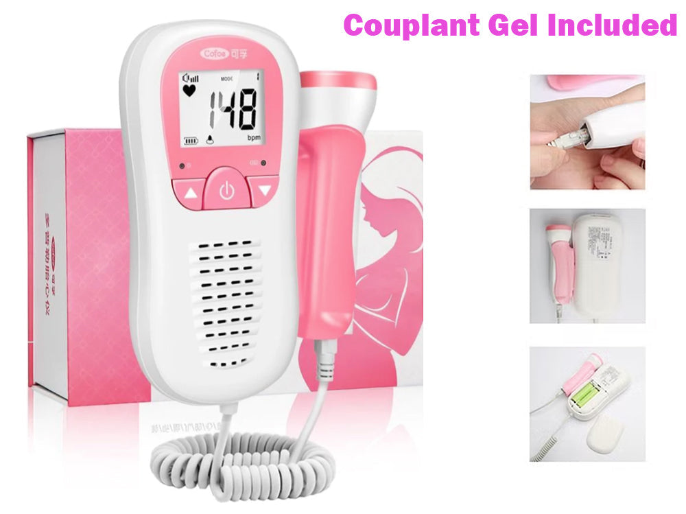 Fetal Doppler Ultrasound Baby Heartbeat Detector