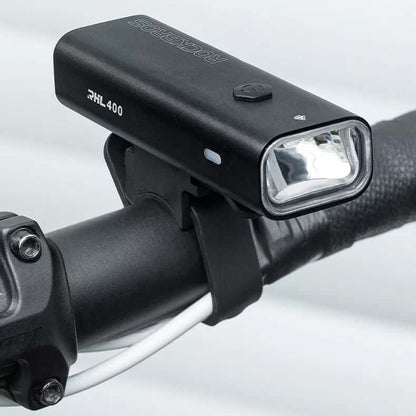 Bike Front Light Bicycle 400 Lumens Handlebar Lamp Headlight Aluminum Waterproof