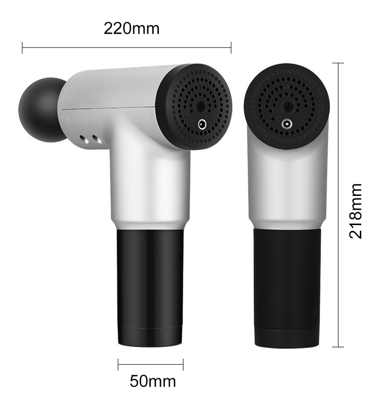 MASSAGE GUN with 4 Massage Heads