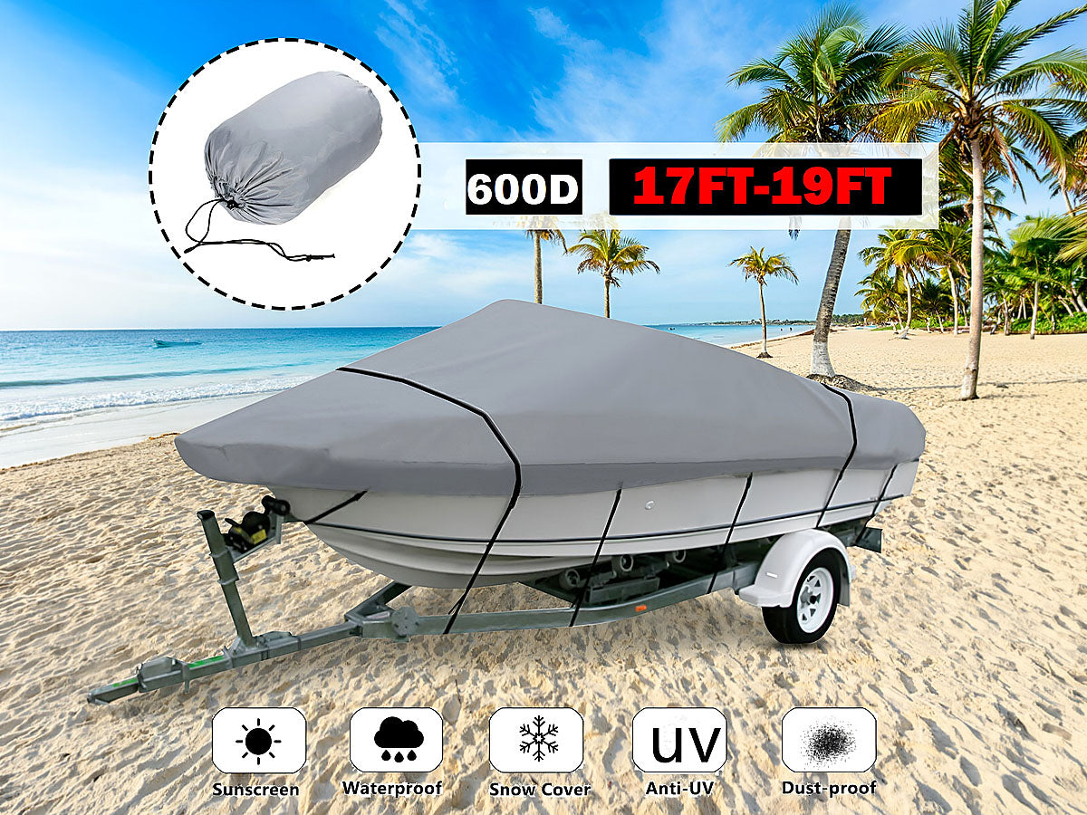 Boat Cover 600D Boat 17-19FT