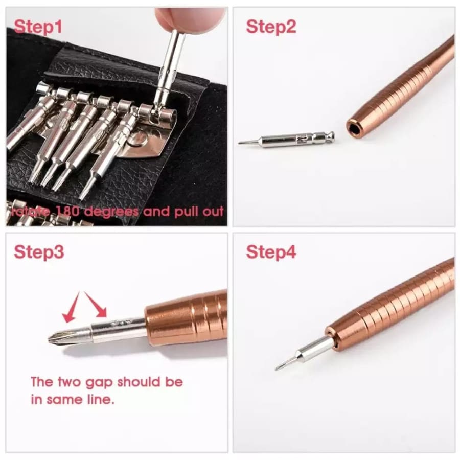 25 Mini Precision Screwdriver Set