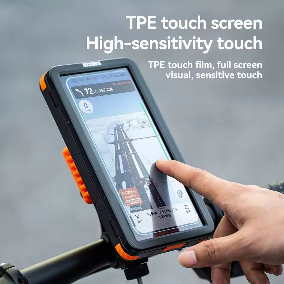 Phone Holder for Bike Handlebar Mount Waterproof