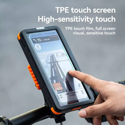 Phone Holder for Bike Handlebar Mount Waterproof